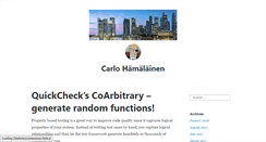 Desktop Screenshot of carlo-hamalainen.net